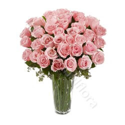 Bouquet di 36 Rose rosa internationalflora.com