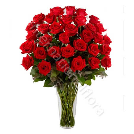 Bouquet di 36 Rose Rosse